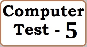 Computer Memory | Test – 5